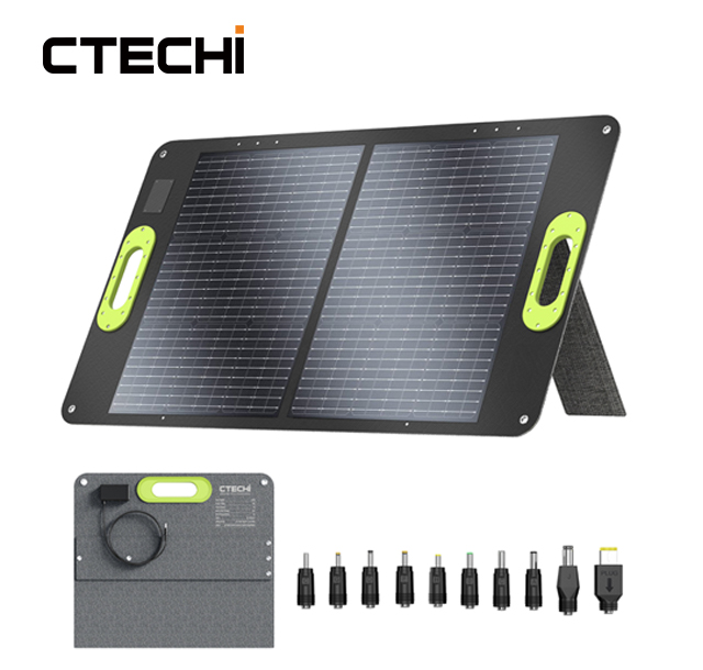 China Professional CTECHI 60W Solarpanel für Hersteller tragbarer Kraftwerke 2