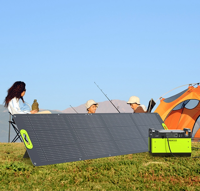 Oem CTECHI 200W SOLAR PANEL FACTORY MANUFACTUER FOR 1000w 1500W 2000w PORTABLE POWER STATION Factory Price-CTECHi 1