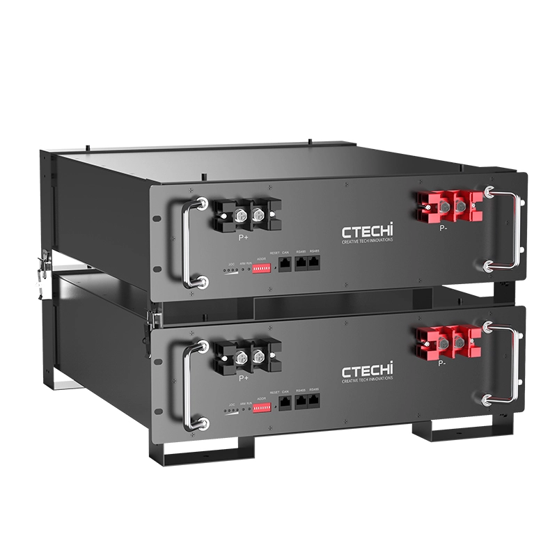 48 V 100 Ah ESS LiFePO4 Lithium-Heimenergie-Speicherbatteriesystem 1