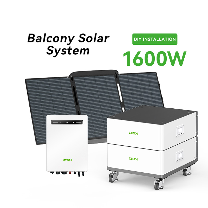 Balkon solaranlage mit speicher balkonkraftwerk mit speicher 1500wh 3000wh 5000wh balkonkraftwerk PV 600w 800W 1600W 1