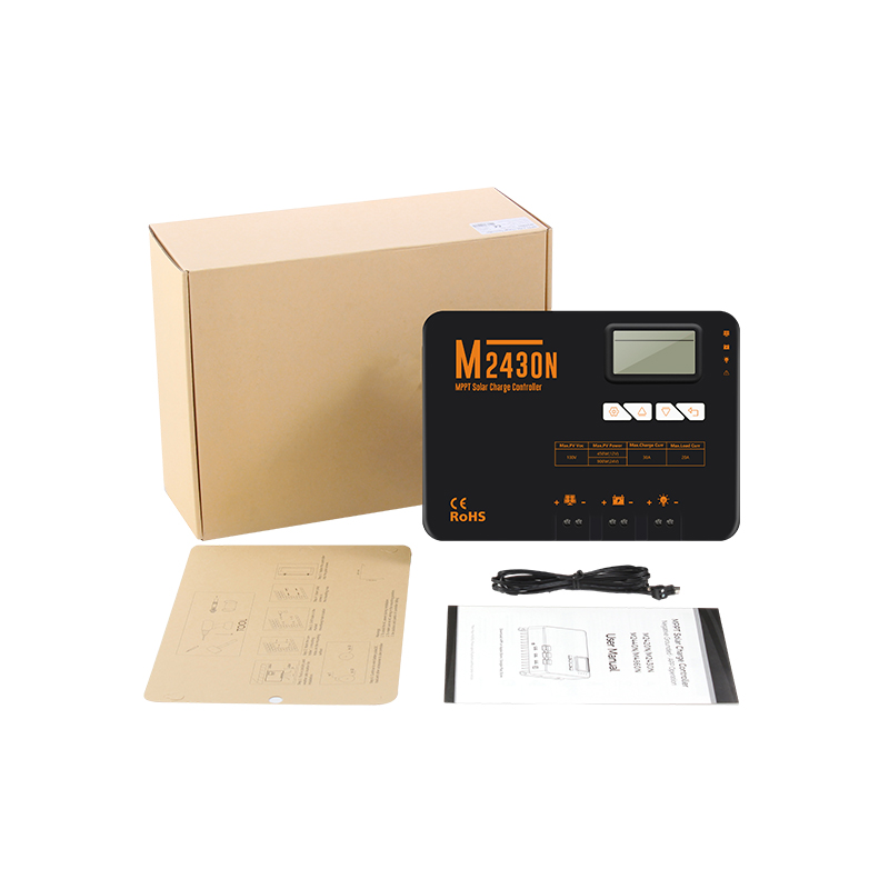 Professional Custom 30A MPPT Charge Controller 12/24V Auto Negative Grounded Model Factory CTECHi 4