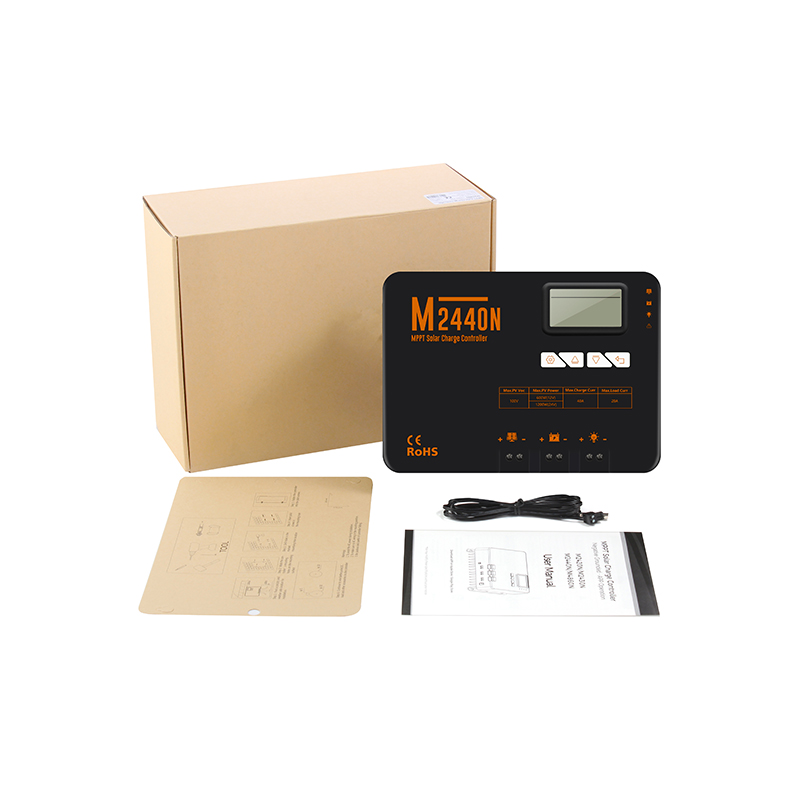 Professioneller 40-A-MPPT-Laderegler, 12/24 V, automatisch, negativ geerdetes Modell ab Werk 3