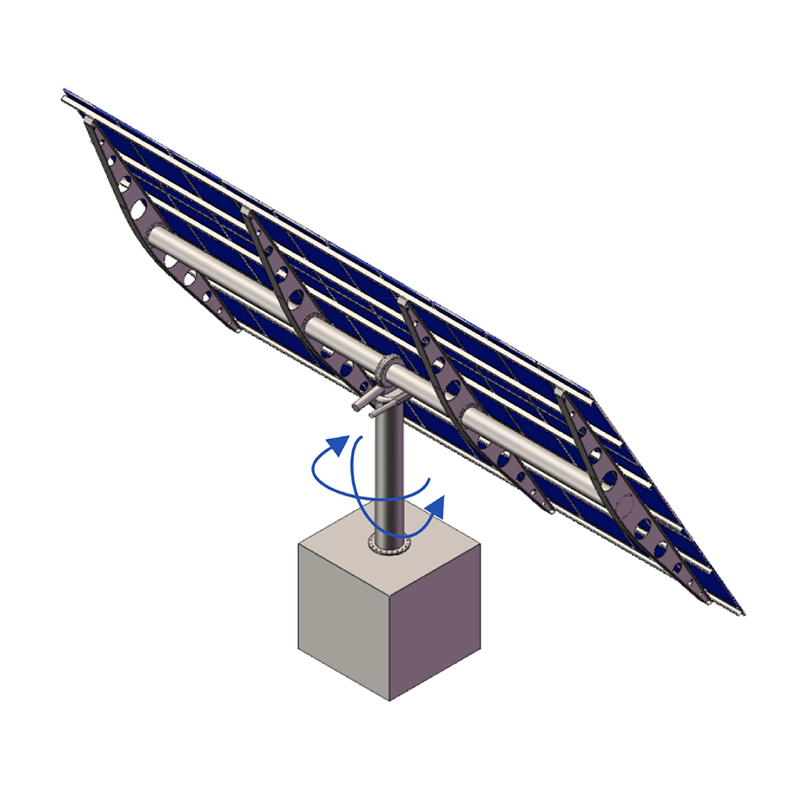 Best Price Roof Mounted Solar Sun Tracker Mounting System Wholesale 5