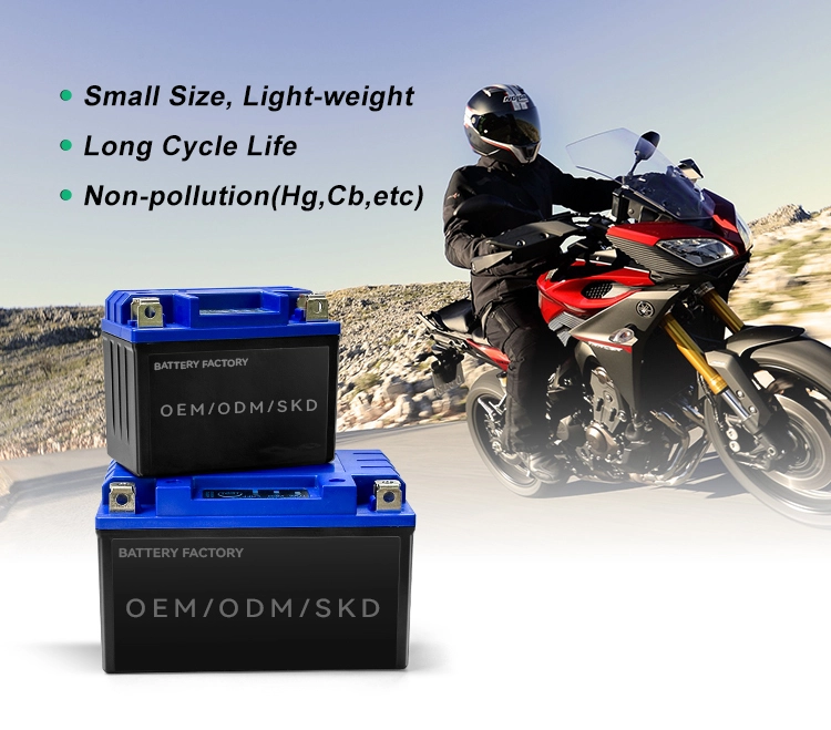 OEM/ODM LFP9bs Lithium Battery Electric Motorcycle 12V 4AH 5AH 7AH 9Ah 12AH 14AH 18AH 24AH Starting LiFePO4 Lithium Battery 1