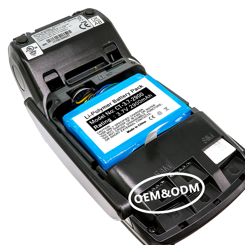 Großhandel VX675 3,7 V 2900 mAh Hochleistungs-Lithiumbatterie für Android-POS-Terminal – langlebige Leistung, steigern Sie den Umsatz 1