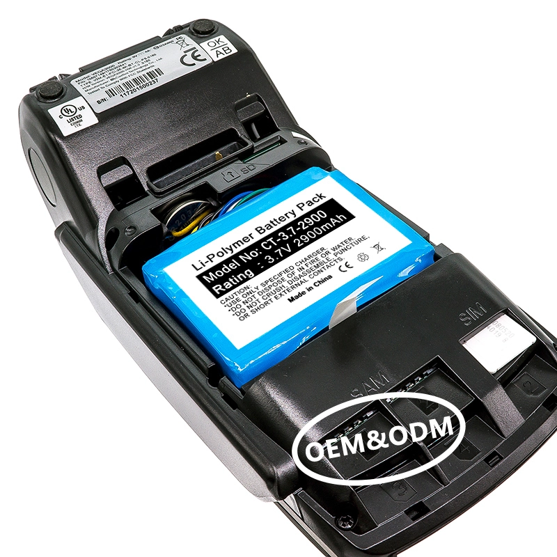 Großhandel VX675 3,7 V 2900 mAh Hochleistungs-Lithiumbatterie für Android-POS-Terminal – langlebige Leistung, steigern Sie den Umsatz 1