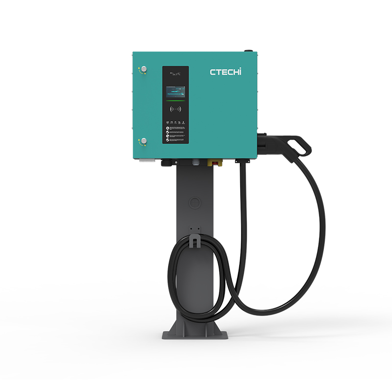 OEM Ev Dc Schnellladestation 30 kW Ev Ladegerät Autoladestation Multi Plug Ev Ladegerät zum Verkauf-CTECHi 1