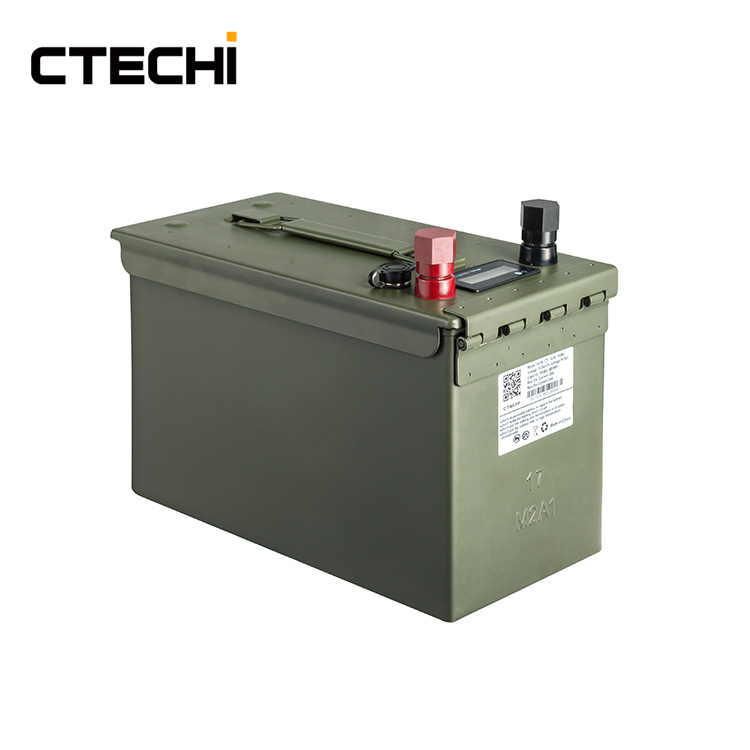 Wholesale Rechargeable Li-ion Battery Pack 14.8V 100Ah for Military With Good Price-CTECHi 1