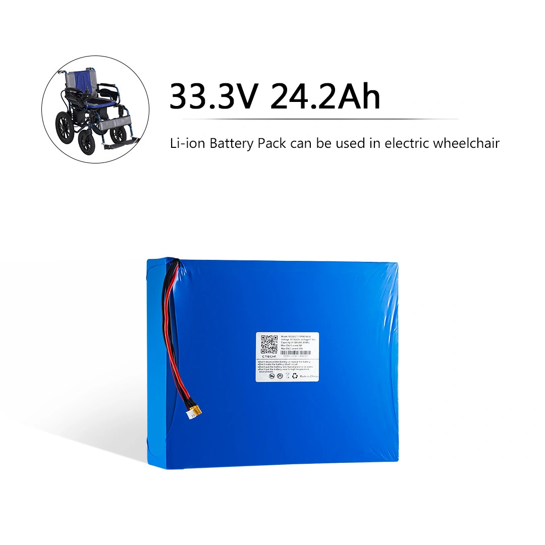 Best Quality Lithium ion Battery Pack 12V 24V 36V 24Ah can be used in Electric Wheelchair Factory 1