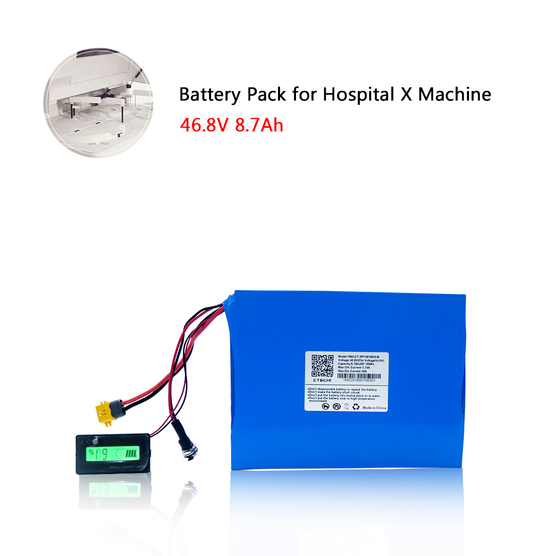 Top-Qualität 46,8 V 8,7 Ah wiederaufladbarer Lithium-Ionen-Akku für Hospital X-Maschine Großhandel-CTECHi 1