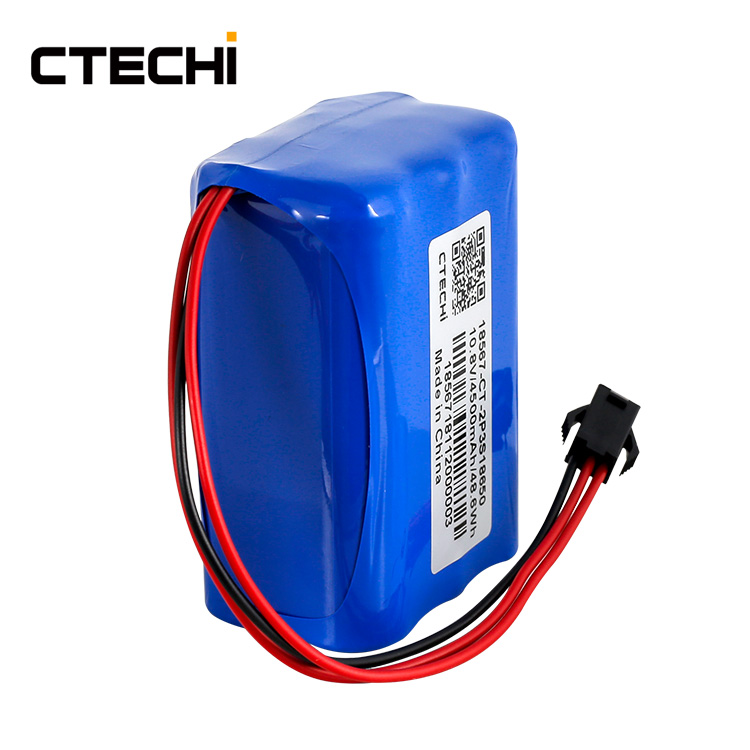 Quality 10.8V 4.5Ah Medical Backup Lithium ion Battery Pack Oem From China-CTECHi 2