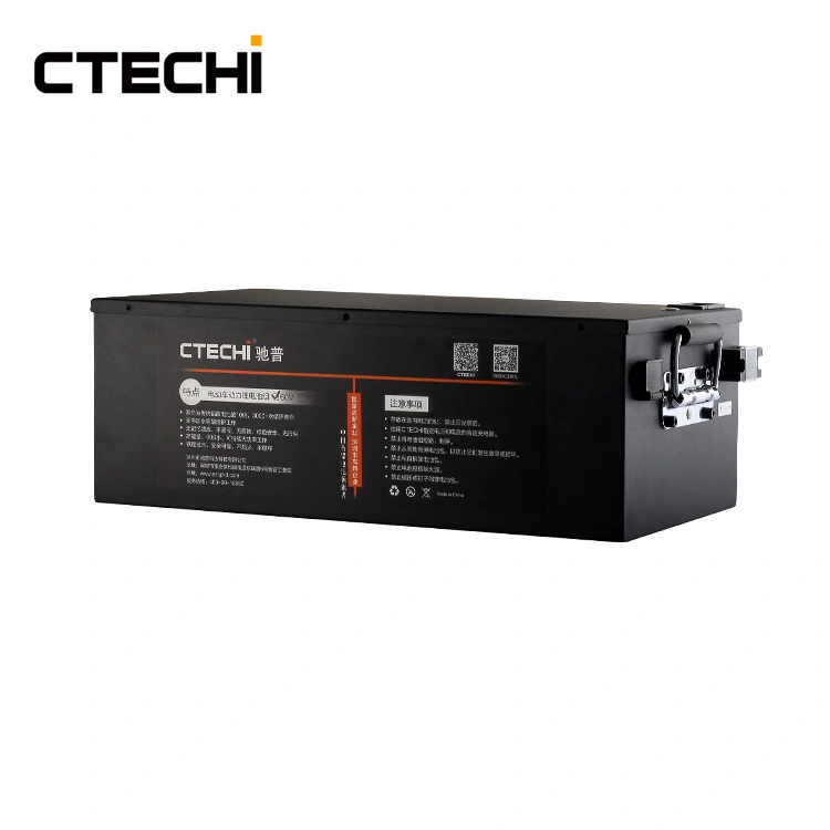 Professioneller 60-V-65-Ah-Lithium-Ionen-Akku kann im Aufzug AGV EV Rail Traffic Solar Energy System Supplier-CTECHi verwendet werden 1