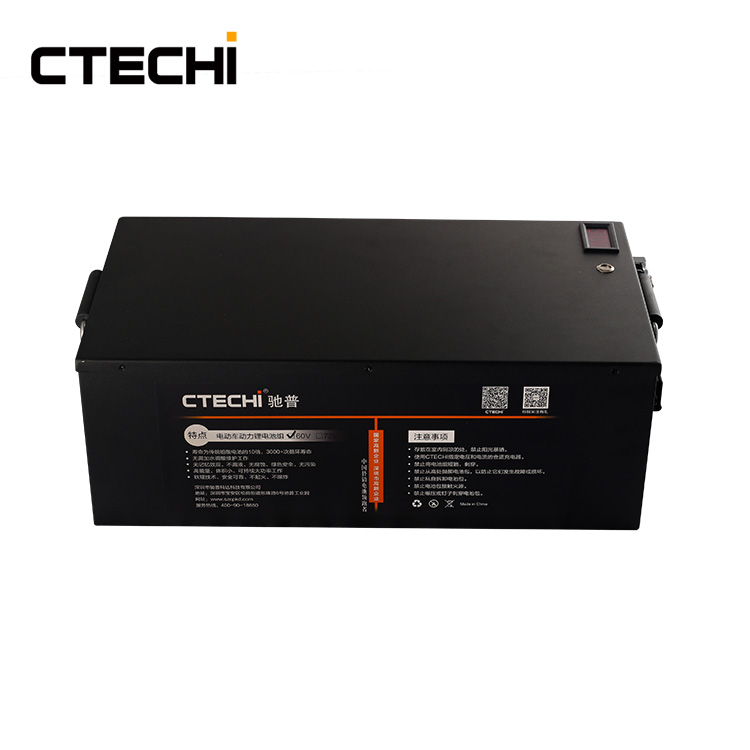 Professional 60V 65Ah Li-ion Battery Pack can be used in Elevator AGV EV Rail Traffic Solar Energy System Supplier-CTECHi 2