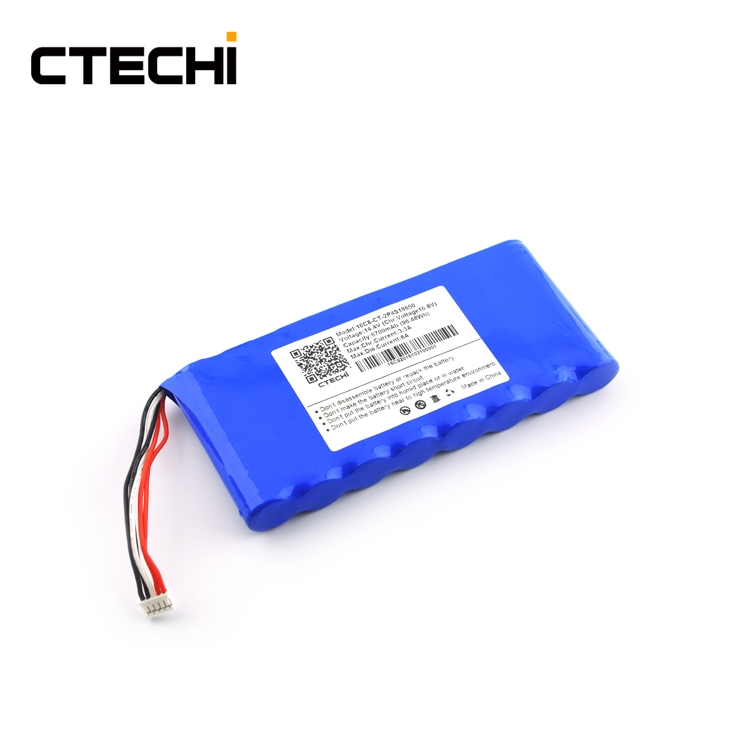 Best 14.4V 14.8V 12V 5200mAh Lithium ion Battery Pack for Handheld stage light power supply Factory Price-CTECHi 1