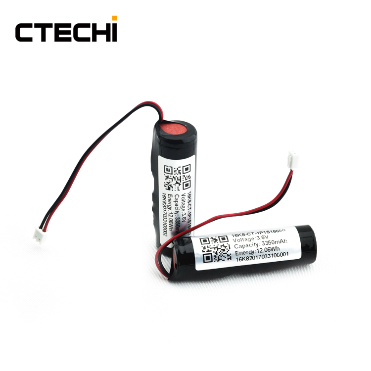 Wholesale 3.6V 3350mAh Li-ion Lithium Battery Pack for digital device From China-CTECHi 1
