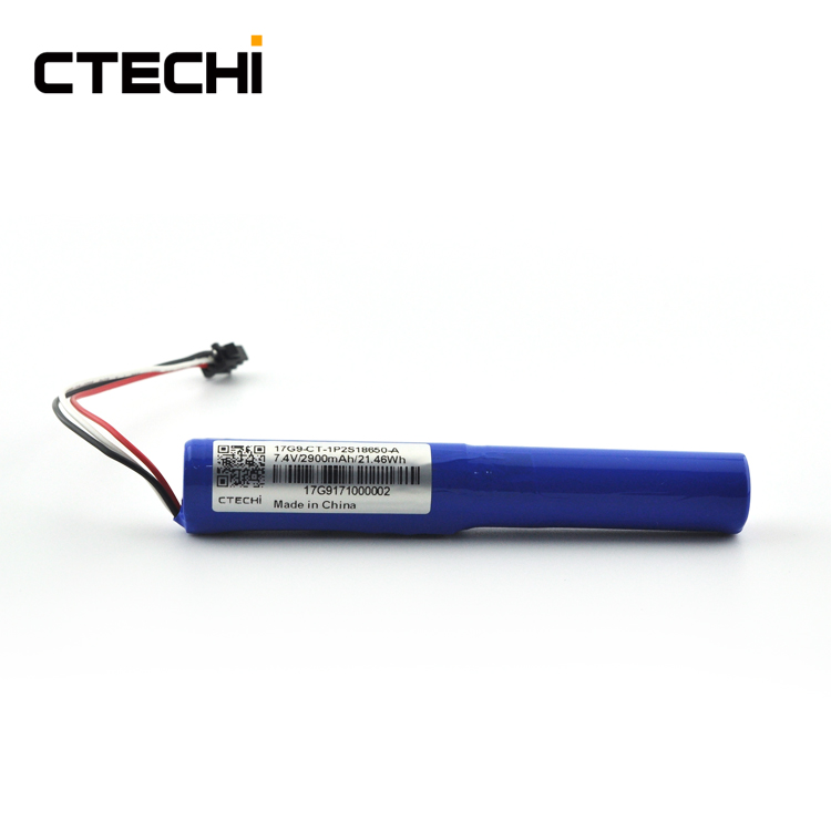 Wholesale 7.4V 3200mAh Lihium ion batteries 18650 li-ion battery pack for Handheld LED Light With Good Price-CTECHi 2