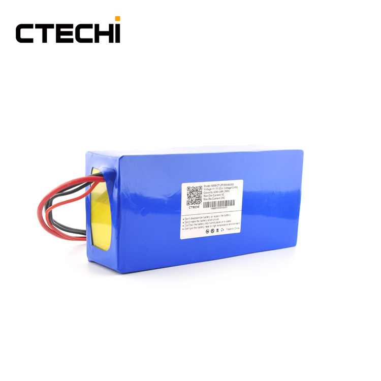 Hochwertige 11,1 V 42 Ah Li-Ionen-Batteriehersteller BMS-Batterie LIPO Oem aus China-CTECHi 1