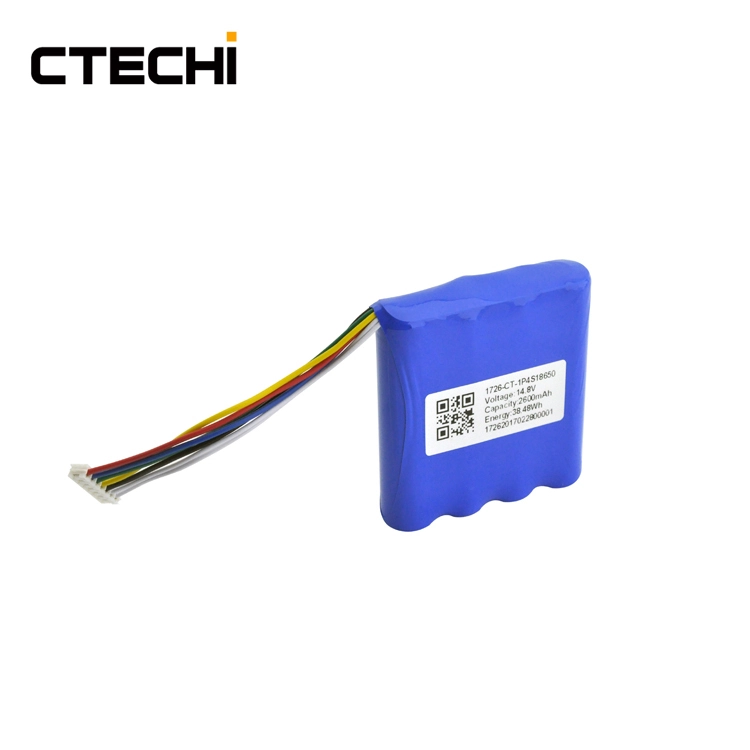 High Quality 1P4S 14.8V 2600mAh Lithium Ion Battery Pack 1