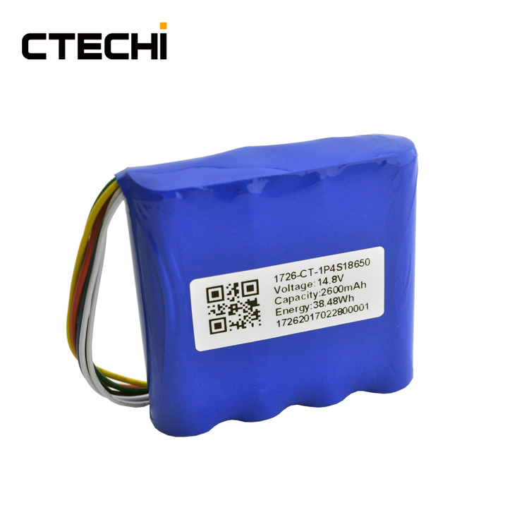 Hochwertiger 1P4S 14,8 V 2600 mAh Lithium-Ionen-Akku 2