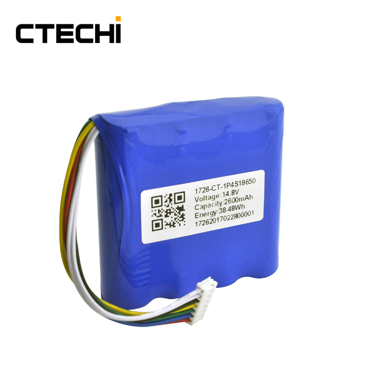 Hochwertiger 1P4S 14,8 V 2600 mAh Lithium-Ionen-Akku 4
