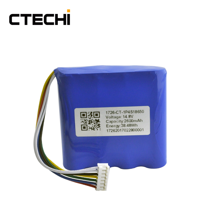 Hochwertiger 1P4S 14,8 V 2600 mAh Lithium-Ionen-Akku 5