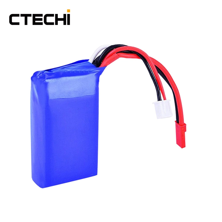 Großhandel 850 mAh 2S 5C 15C 25C 35C 45C 7,4 V Lipo-Akku für Drohnenbatterie mit gutem Preis-CTECHi 1