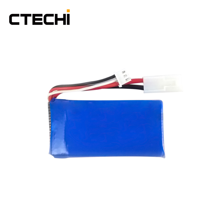 Beste 7,4 V 1500 mAh 2S Lipo-Akku-Lithium-Polymer-Batterien für TWS-Ohrhörer Smart Ring Fabrikpreis CTECHi 1