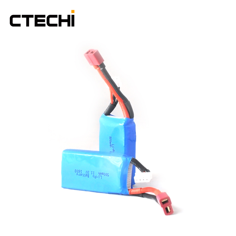 11,1 V 500 mAh 3S 5C 10C 20C 25C 50C 80C Drohnenbatterie RC-Batterien UAV Lithium-Ionen-Akku Fabrik 2