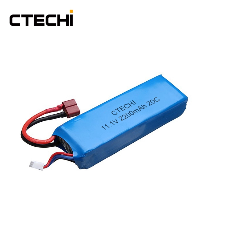 Bester 3S 20C 11,1V 2200mAh 5C 15C 25C 30C 80C RC-Akku FPV UAV Consumer Drone Agriculture Spraying Drone Lithium-Ionen-Akku Lieferant 1