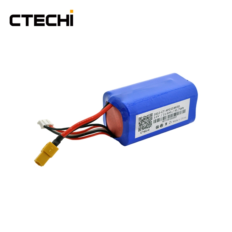 18650 3,6V 11600mAh 5C 10C 15C 25C 30C 50C Lithium-Ionen-Akku Drohnenbatterie RC-Batterie FPV-Batterie UAV-Batterie 1
