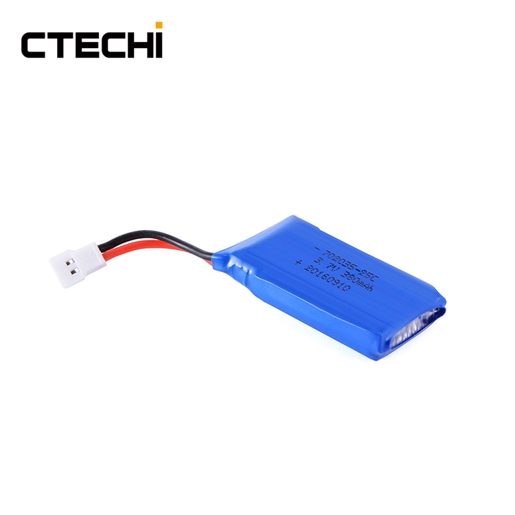 702035 3.7V 380mAh 25C lipo battery radio controlled helicopters battery RC battery Drone battery 1