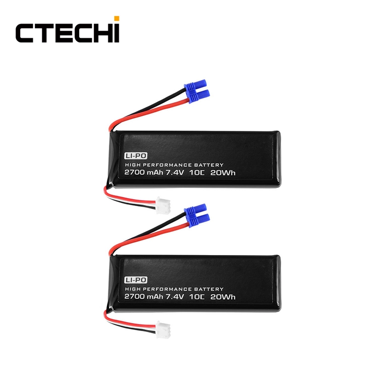 1634104 7,4 V 2700 mAh 10C RC-Autobatterien RC-Lipo-Batterien FPV-Batterie Lipo-Akkus FPV-Batterien Rennbatterie 1