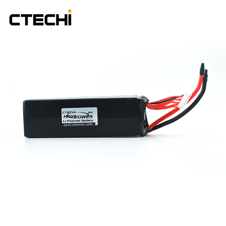 Lipo -Akku Lithium RC -Batterien Drohnen Akku 6s 3300mah 22,2 V 5c - 60c 2