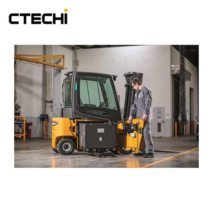 Lithium Ion LifePO4 Batterie Elektrische Gabelstaplerbatterien 24 V - 96 V 400AH - 1000AH Effiziente Leistung für Multi -Shift -Lagerbetriebe 3