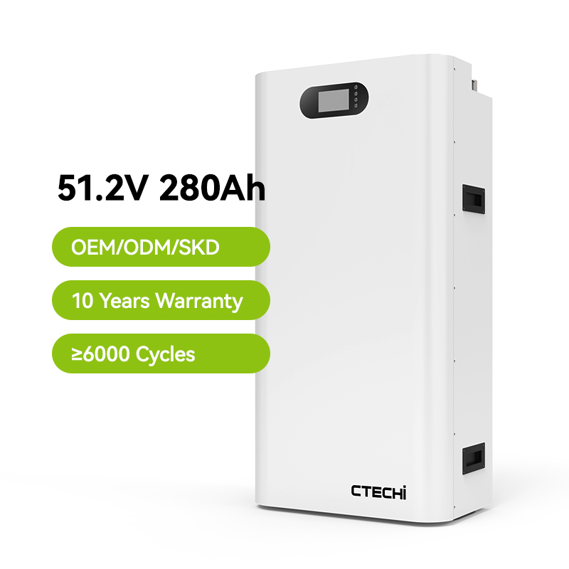 51,2 V 280AH 15 kWh erneuerbarer Haus mit Solarenergie Batteriespeichersystem 1
