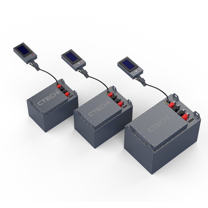 Hochspannungs-Gabelstapler-Akku | 51,2 V - 96V 50AH - 600AH | Ctechi -Fabrik 4