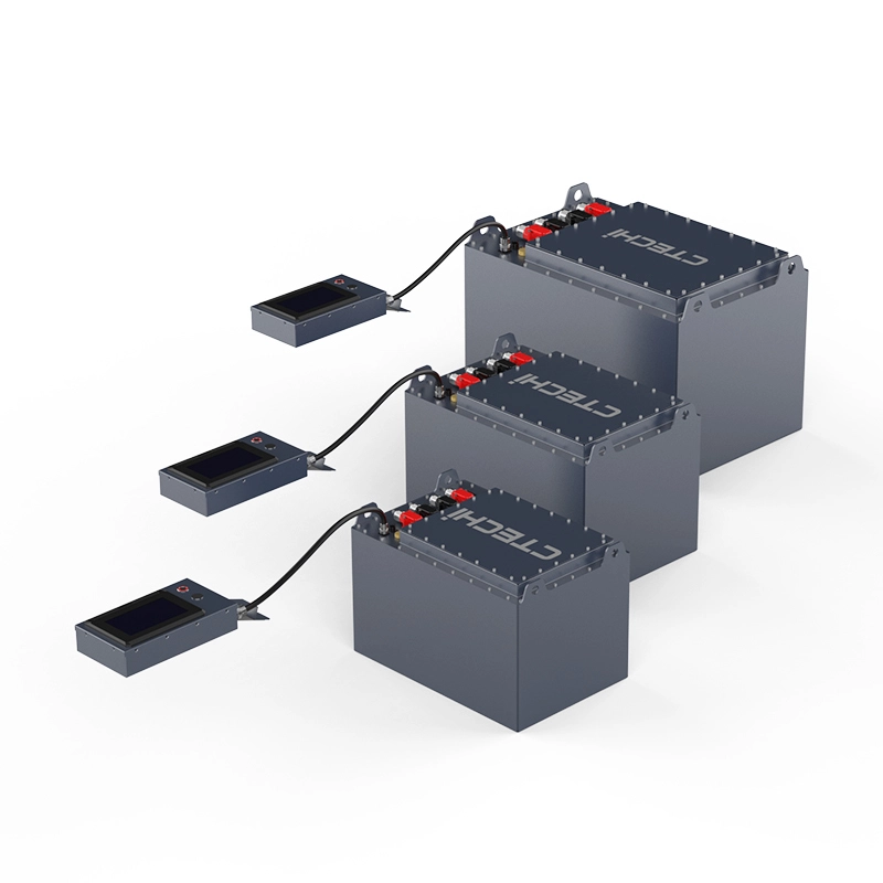 High-Voltage Forklift Battery Pack | 51.2V - 96V 50Ah - 600Ah | CTECHI Factory 1