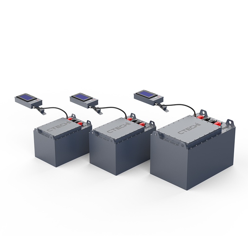 Hochspannungs-Gabelstapler-Akku | 51,2 V - 96V 50AH - 600AH | Ctechi -Fabrik 5