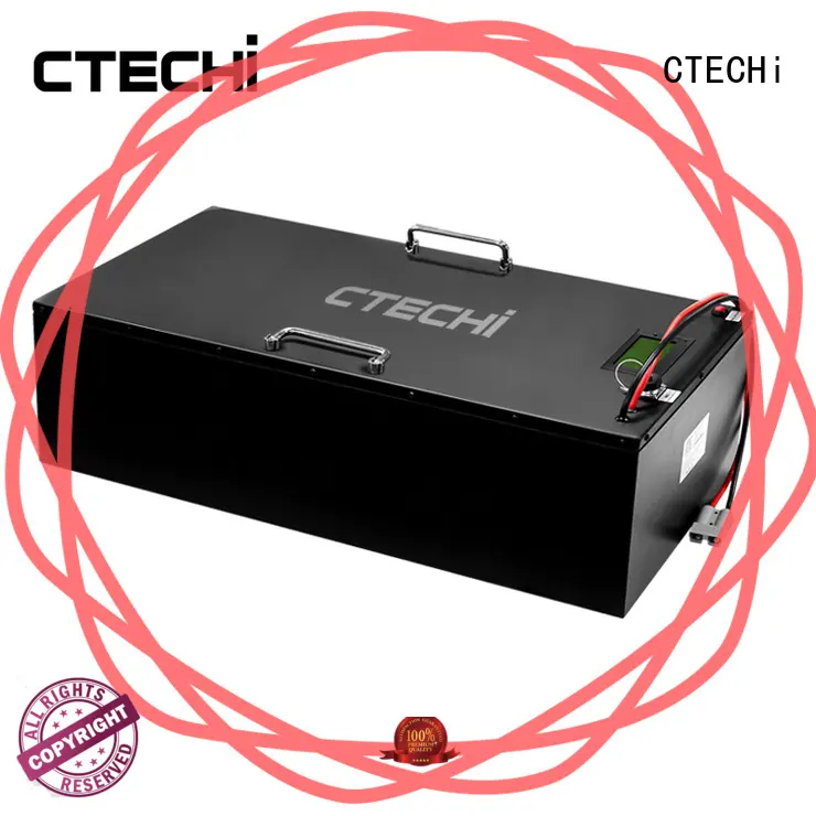 durable lifepo4 lithium battery series for golf car CTECHi 1