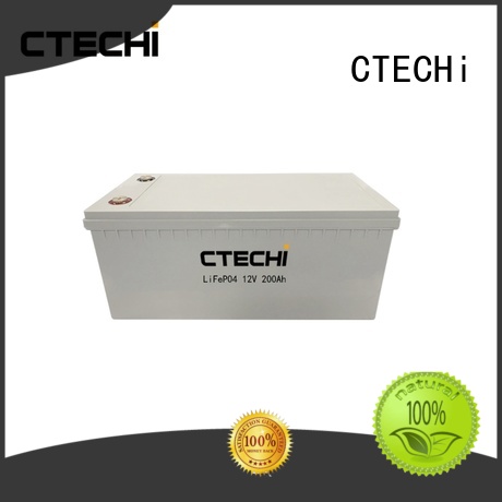CTECHi capacity lifepo4 batterie series for RV 1