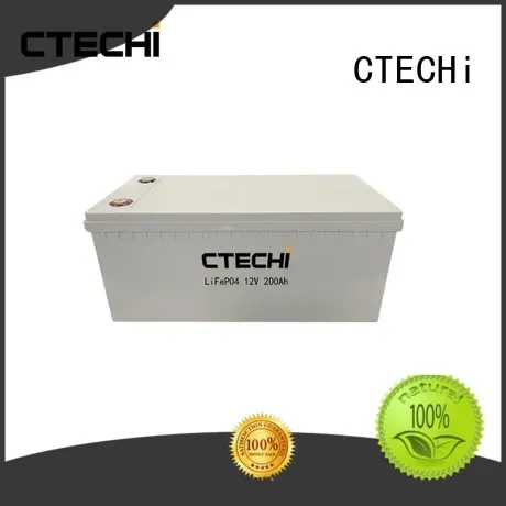 CTECHi capacity lifepo4 batterie series for RV 1