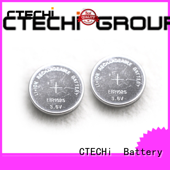 small rechargeable button battery manufacturer for watch CTECHi 1