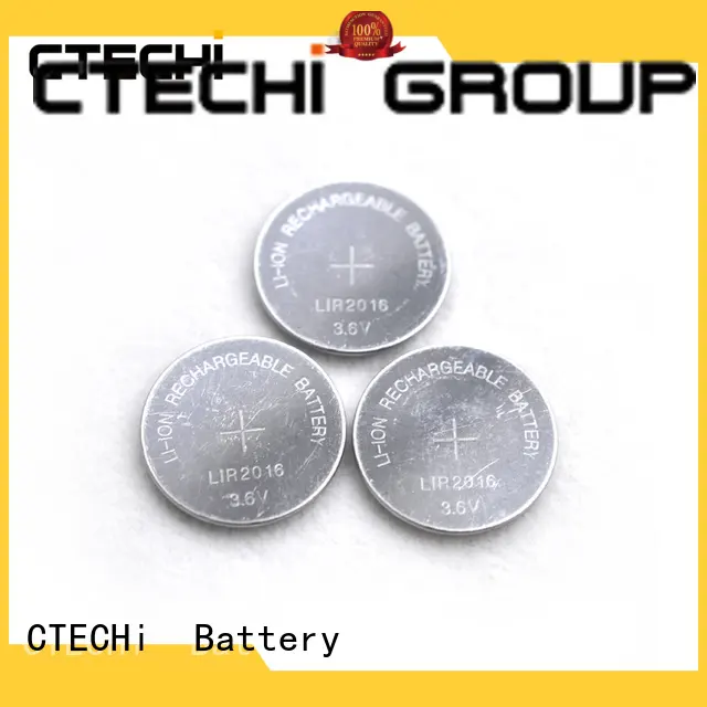 small rechargeable button battery wholesale for watch CTECHi 1