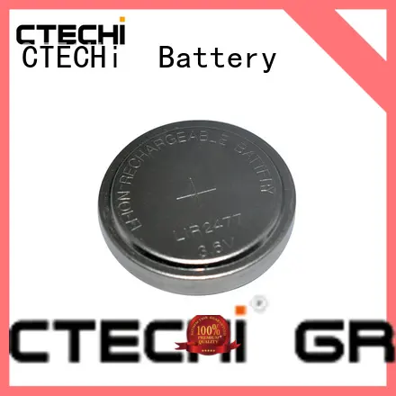 lithium button cell batteries rechargeable power for calculator CTECHi 1