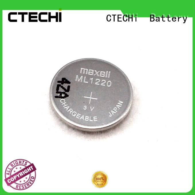 CTECHi button rechargeable coin cell design for calculator 1