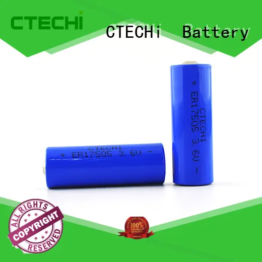 High capacity electric meter clock lithium battery ER17505 1
