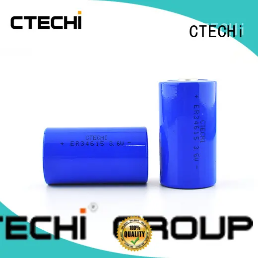 Large capacity lithium cylindrical primary battery ER34615 1