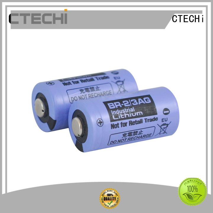 High capacity primary lithium BR battery BR-2/3AG 1
