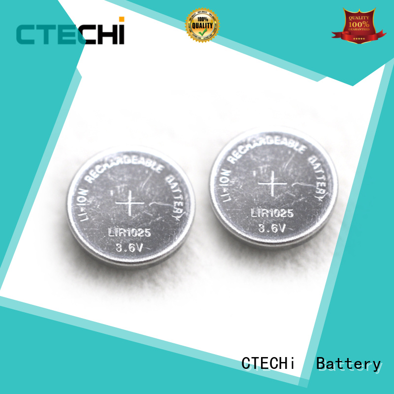 high performance rechargeable lithium battery LIR1025 1
