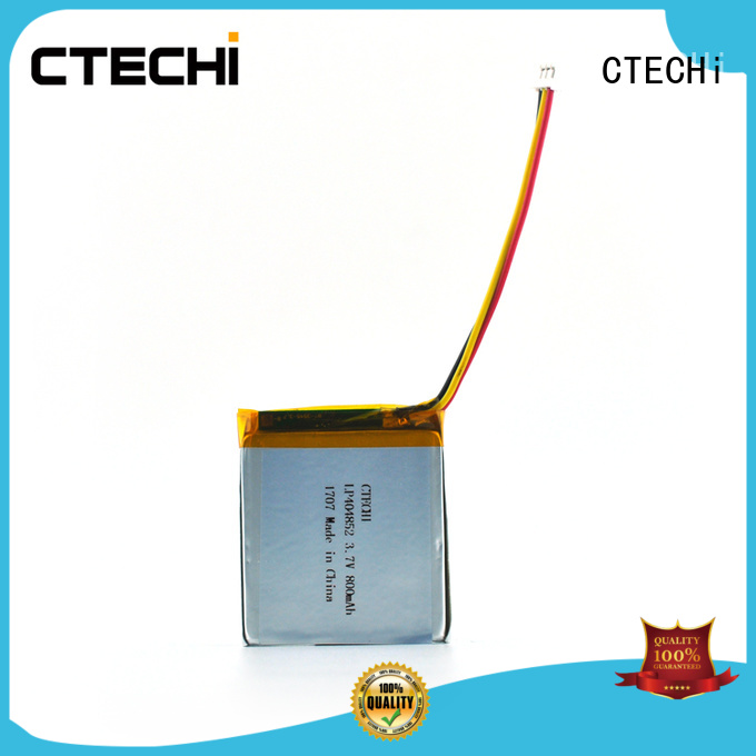 Lithium ion soft pack battery PL404852 1